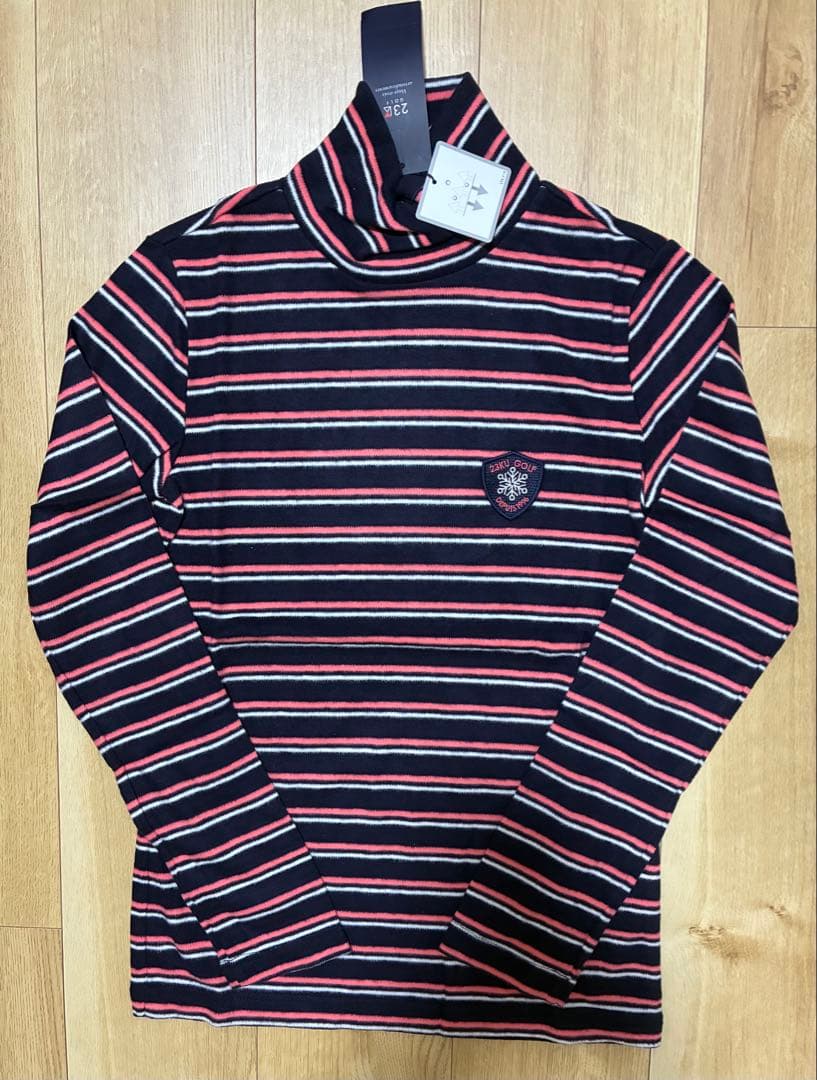 23区ゴルフ長袖カットソー起毛婦人レディースM KISS ON THE GREEN（キスオンザグリーン） ゴルフウェア レディース