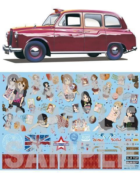 1/24 アオシマ インプレッサ ホンダバン タクシー ニャル子 けいおん