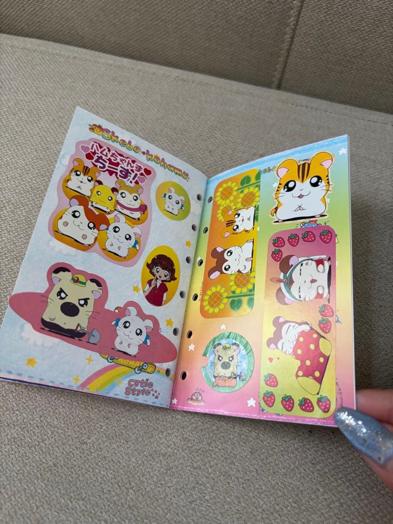 平成レトロ シールブック シール帳 ハムスター 当時品 クーリア - メルカリ