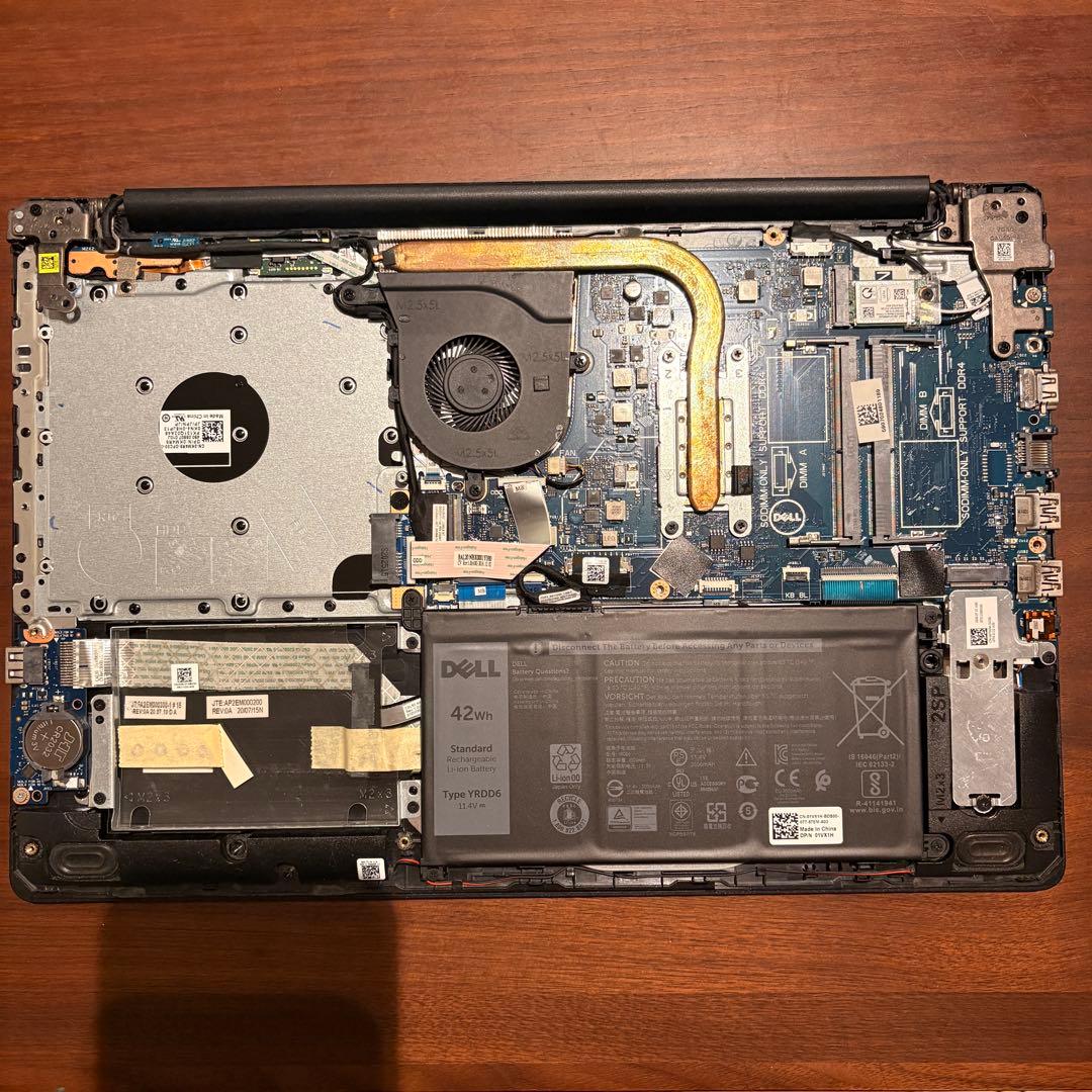 ジャンク品】 DELLノートパソコンInspiron 3593 第10世代i5 - メルカリ