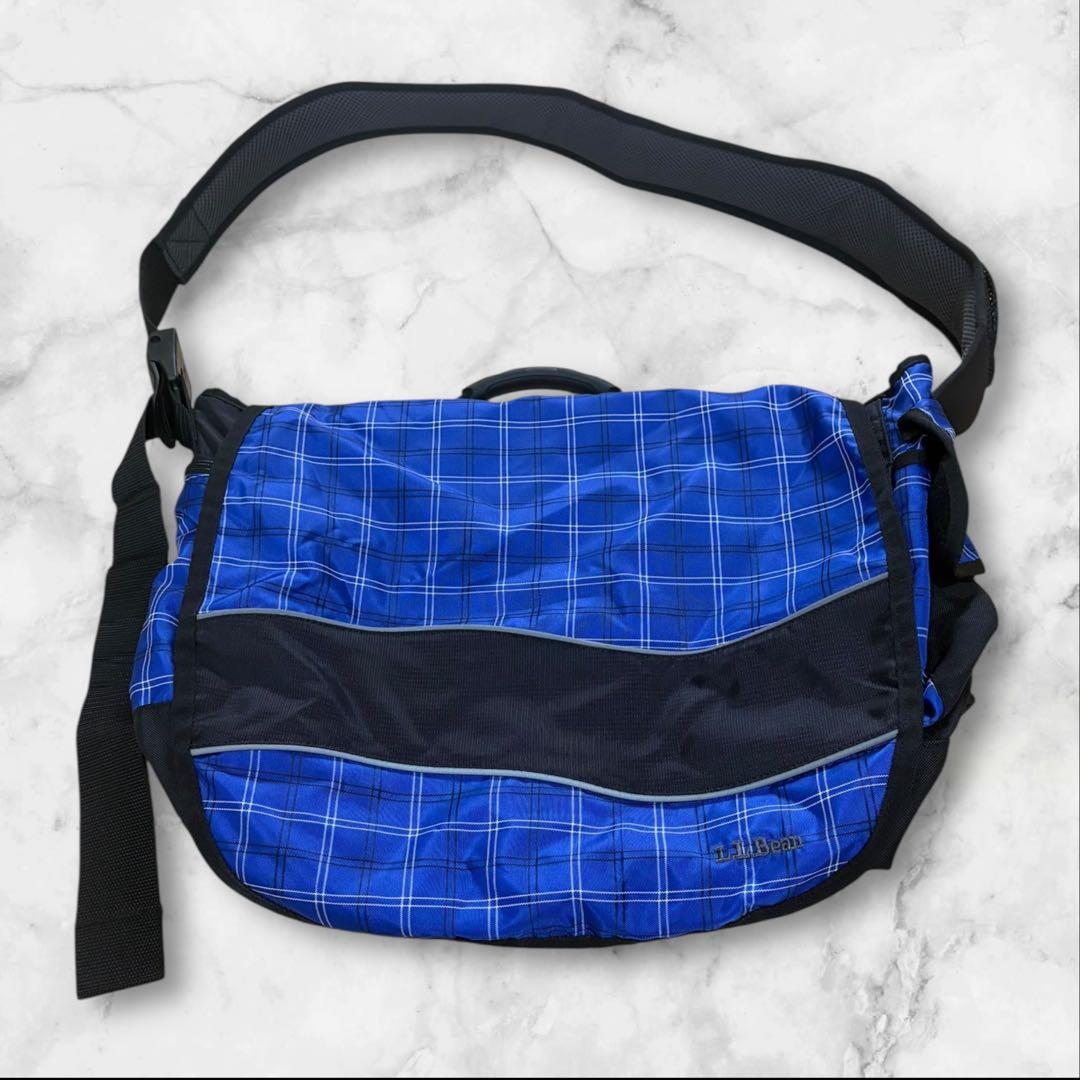 希少 LLBean メッセンジャーバッグ 90s Archive y2k