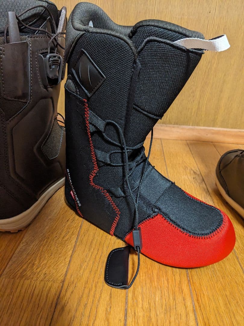 未使用品 DEELUXE スノーボードブーツ 26.5cm 茶 スノボ ブーツ