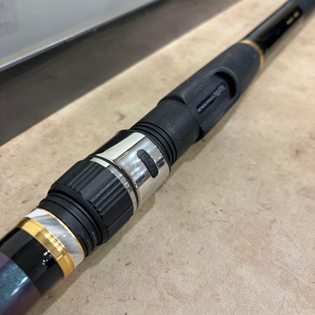 イングラム 両軸 4号 5.5m 美品 宇崎日新 遠投 4-550 カゴ釣り