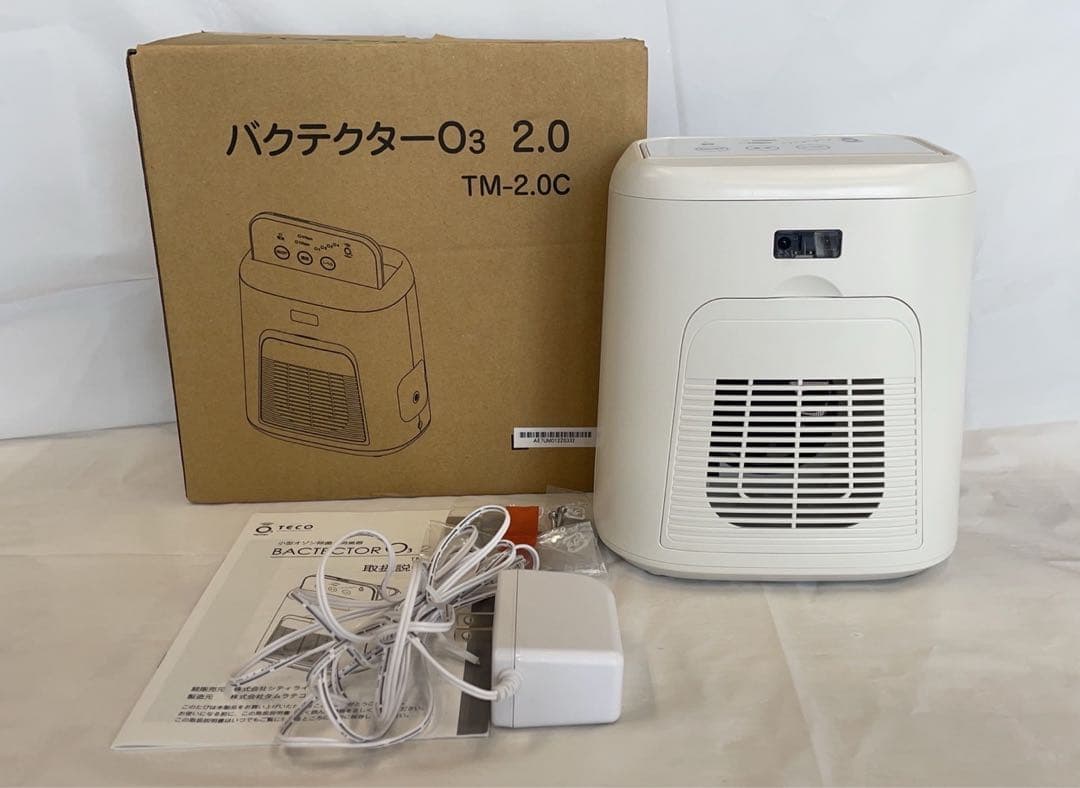 ☆ほぼ未使用！オゾン除菌脱臭器 タムラテコ・バクテクターO3 TM-2.0C