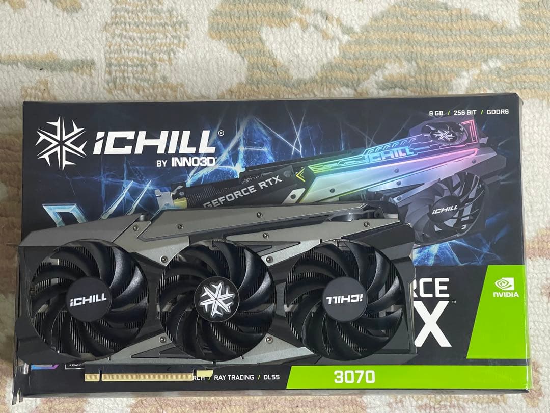 iCHILL RTX 3070 8GB グラフィックボード INNO3D GEFORCE RTX™ 3070 ICHILL X4 | INNO3D - GRAPHICS CARDS