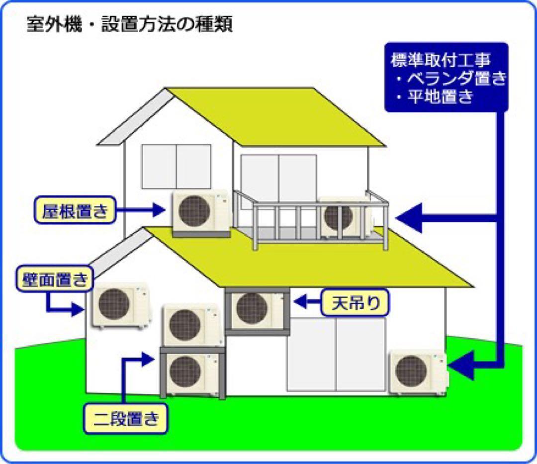 1年保証＊三菱 霧ヶ峰2020年製18畳用エアコン 標準取付込みAS699