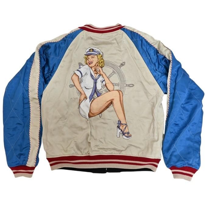 トイズマッコイ スカジャン TMJ2201 Lサイズ 楽天市場】トイズマッコイ リバーシブル スカジャン 「