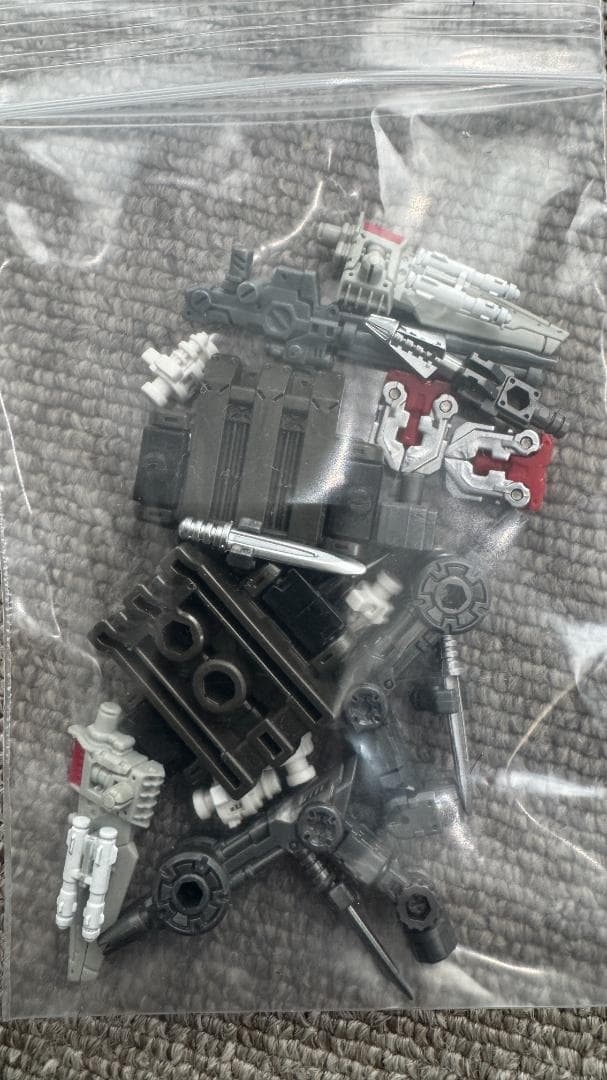 ダイアクロン 隊員、パワードスーツ、レイドチェンバー、パーツセット