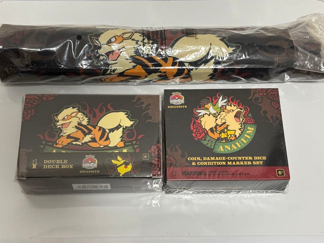 WCS2025 ウインディ プレイマット・ダメカンコインケース・デッキ