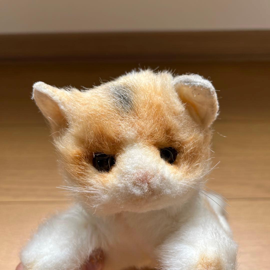 昭和レトロ ヴィンテージ オリエンタルトーイ 三毛猫 ぬいぐるみ
