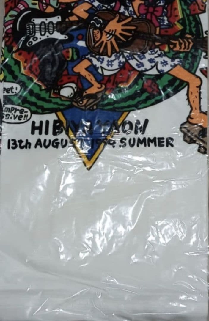 【M】相当忌野清志郎＆チャボ GLAD ALL OVER 半袖T タイマーズ