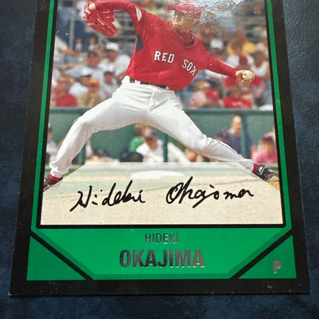 BOWMAN Hideki Okajima RC 岡島秀樹 サインルーキーカード - メルカリ