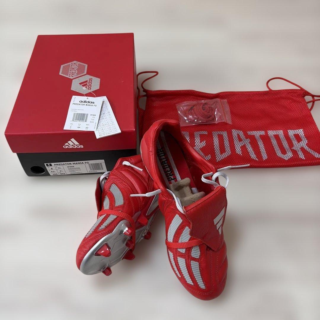 プレデターマニア　FG 復刻　【新品未使用】 復刻版プレデターマニアFG 赤 レッド 2019 正式公開 : Kohei's BLOG