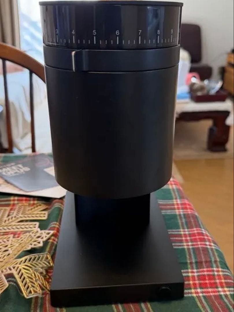 【良品】FELLOW OPUS コーヒーミル｜静音＆粉飛散なし｜付属品有 国内正規代理店】Fellow Opus Conical Burr Grinder