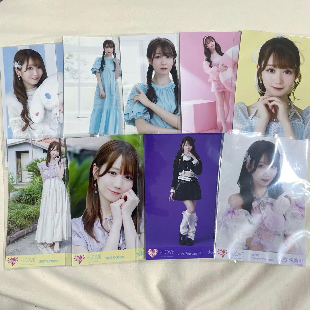 LOVE 大谷映美里 生写真 9枚セット - メルカリ