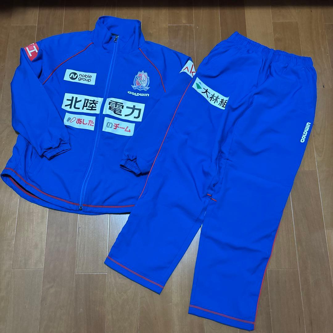 非売品 GOLDWIN カターレ富山 選手支給品 ウォームアップ 上下セット