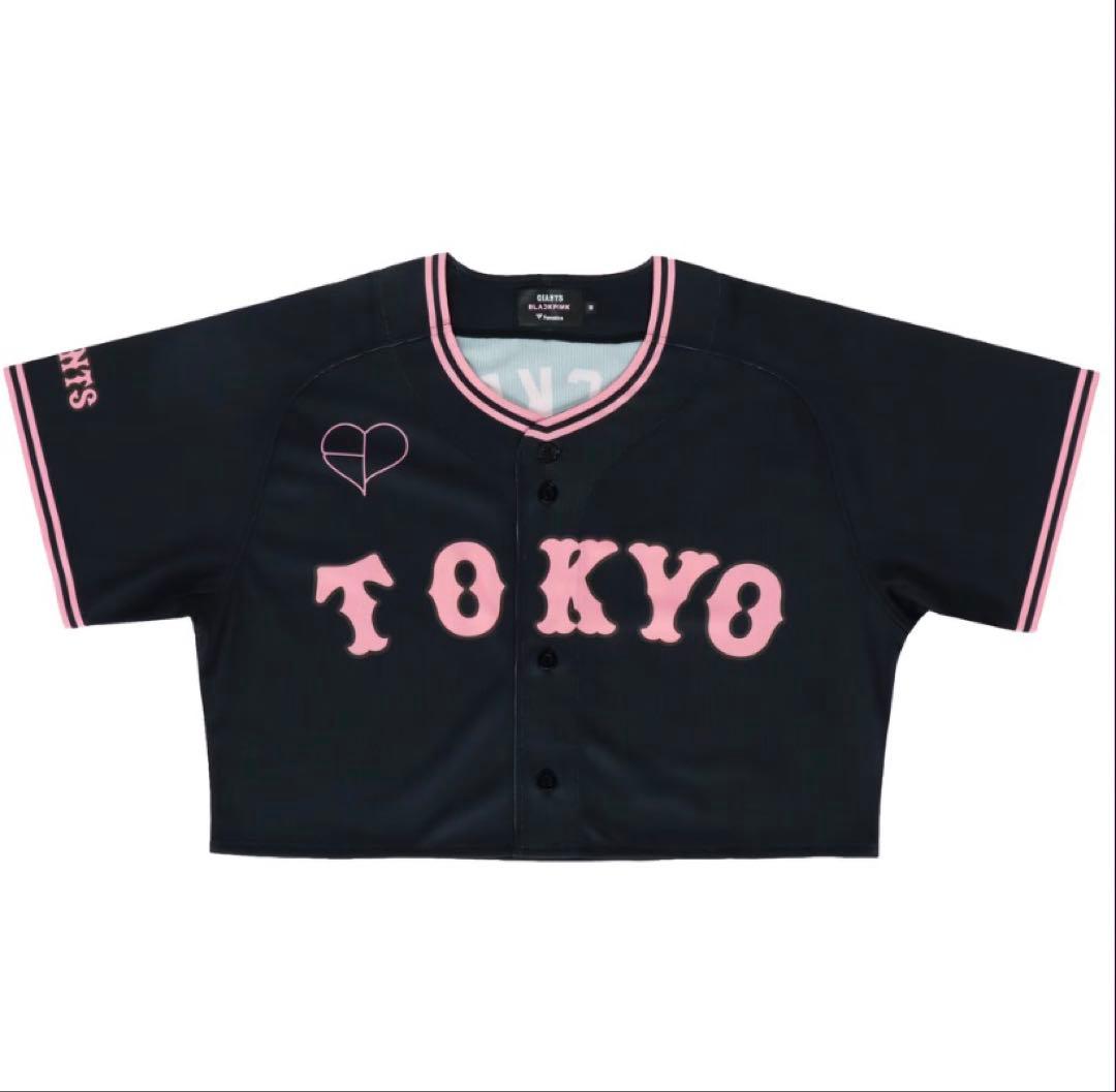 読売ジャイアンツ×BLACKPINK ユニフォーム クロップド ブラック - メルカリ