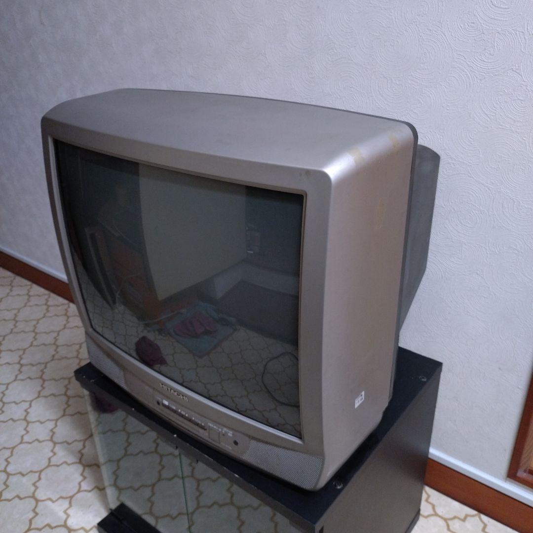 J*1様 日立 ブラウン管テレビ C21-ST90 リモコン付 映ります。 - メルカリ