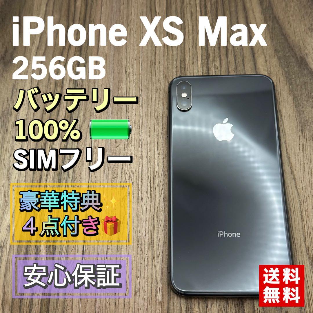 美品】iPhoneXsMax 256GB SIMフリー 【新品液晶バッテリー】 - メルカリ
