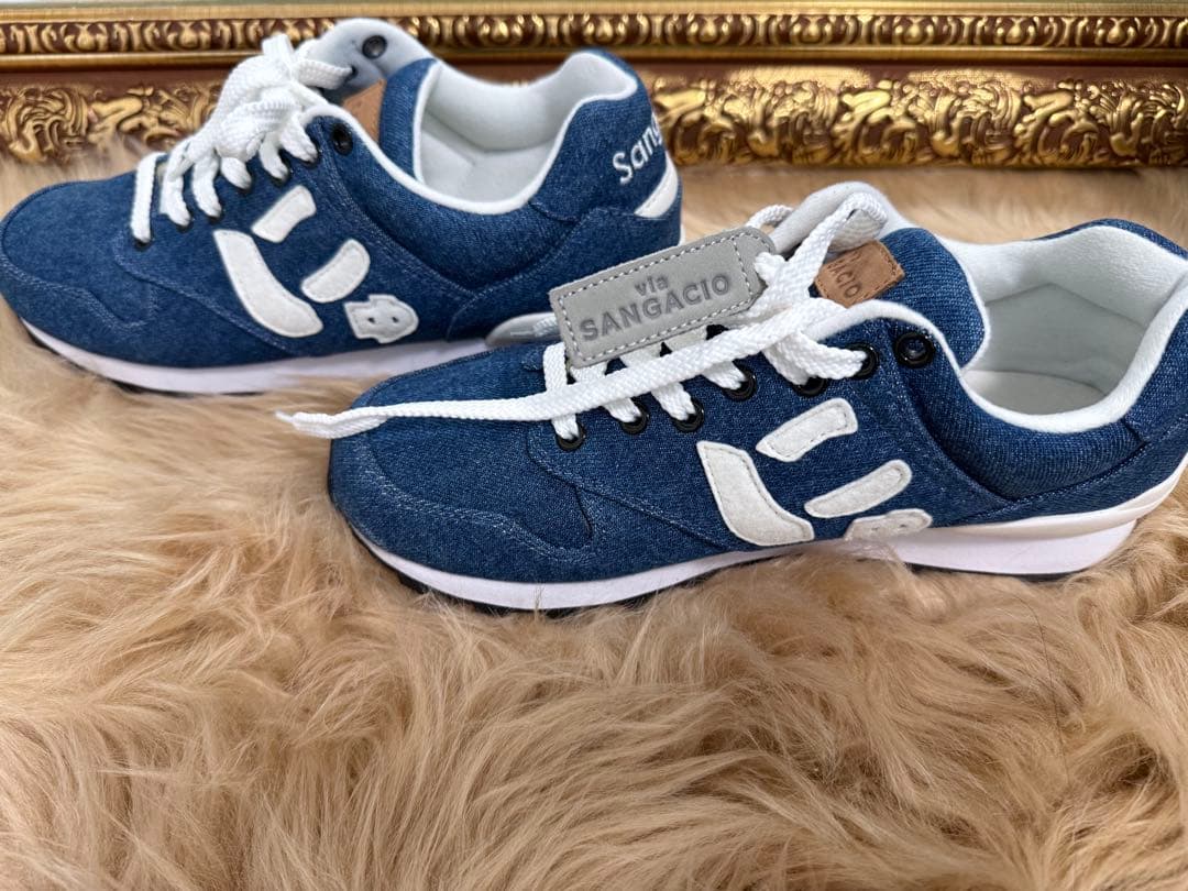 新品】SANGACIO にゅ〜ず デニムスニーカー 7th - メルカリ
