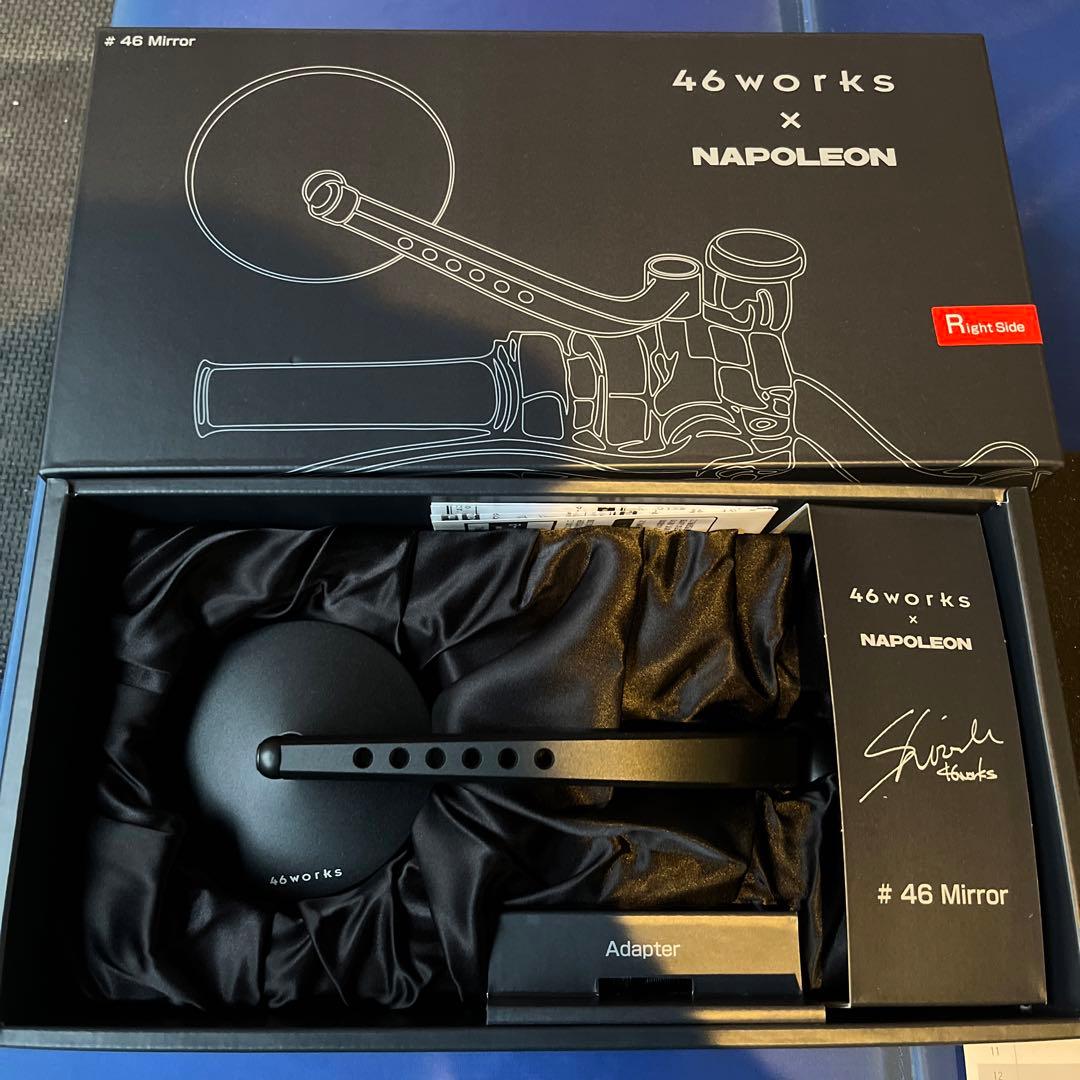 送込】46works Napoleon BMW ミラー右 ブルーミラー - メルカリ