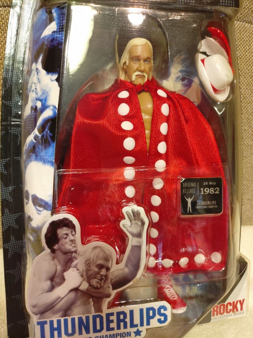 未開封 ロッキーⅢ サンダーリップス（ハルク・ホーガン）WWE WCW