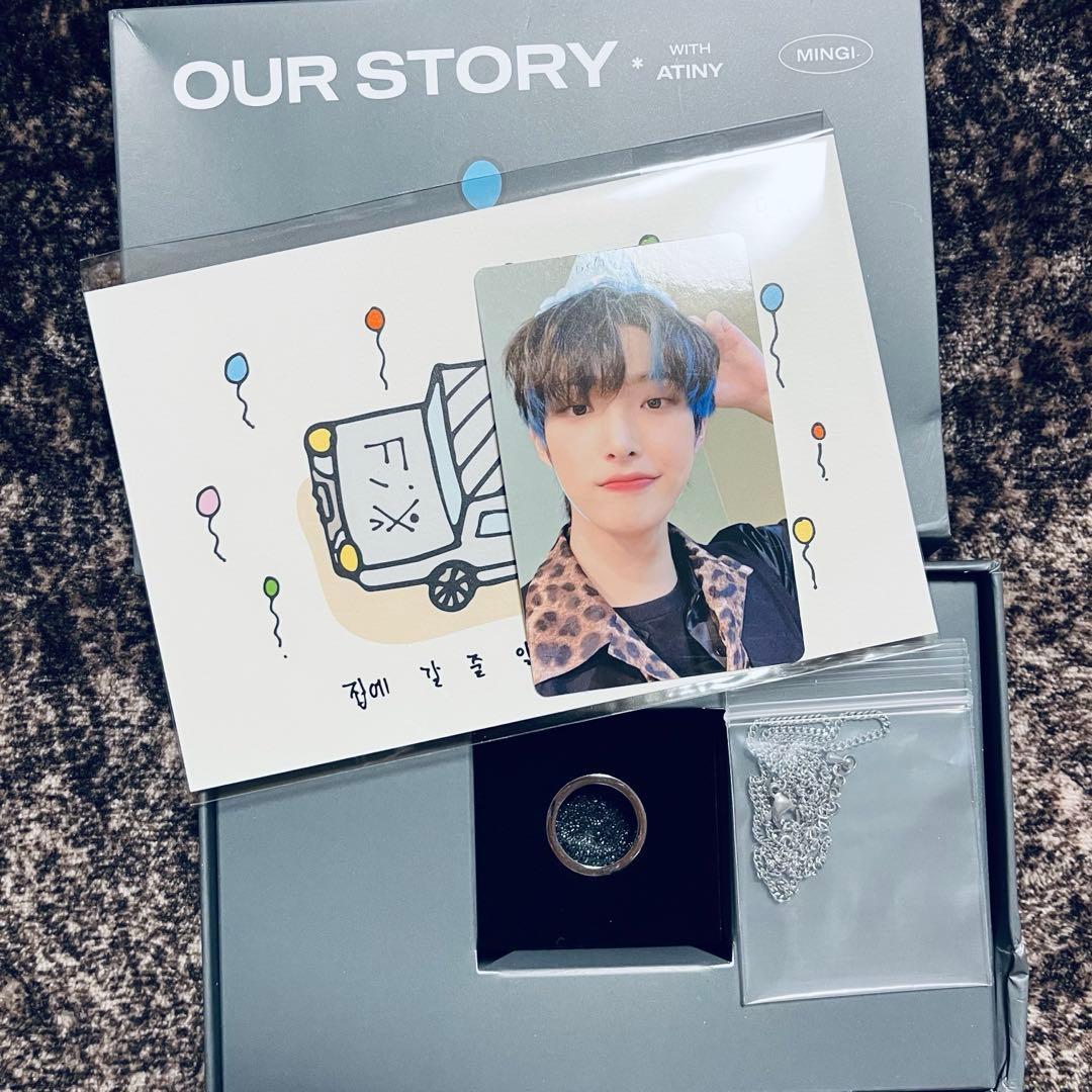 ATEEZ MINGI birthday MD FIX ON RING ミンギ - メルカリ