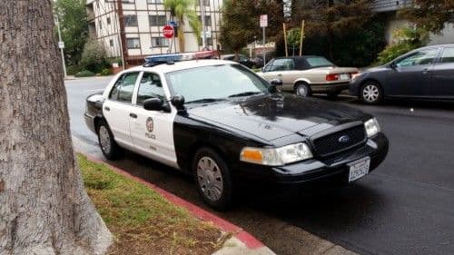 LEDカスタムパトカー 1/18 LAPD/ ロサンゼルス市警 - メルカリ