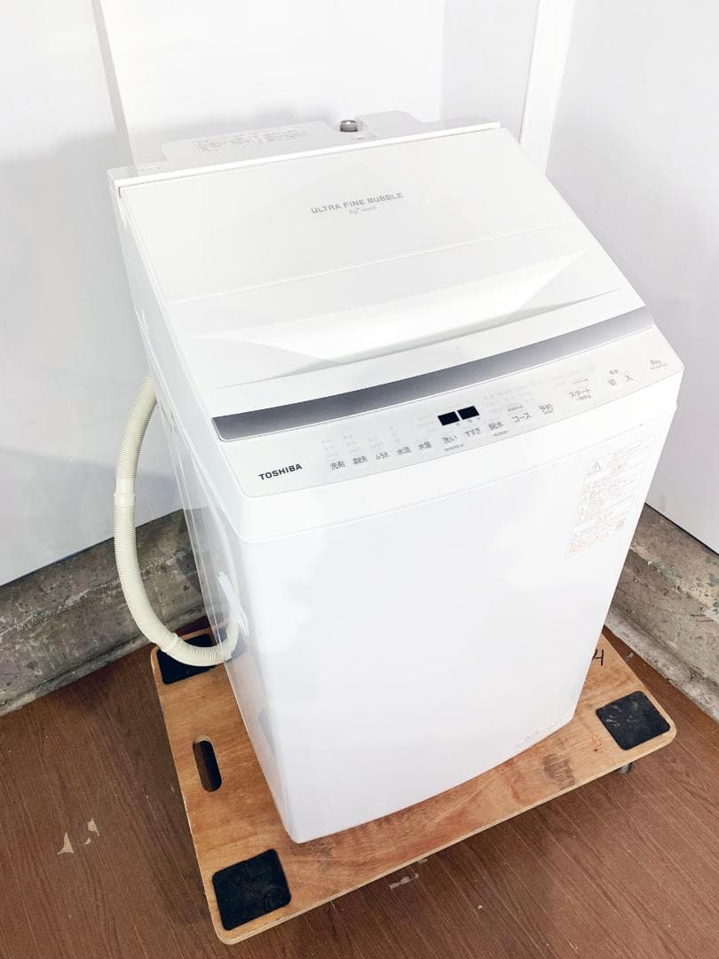 ☆分解洗浄済！2023年製☆東芝 8㎏ 洗濯機【AW-8DP3】G35I