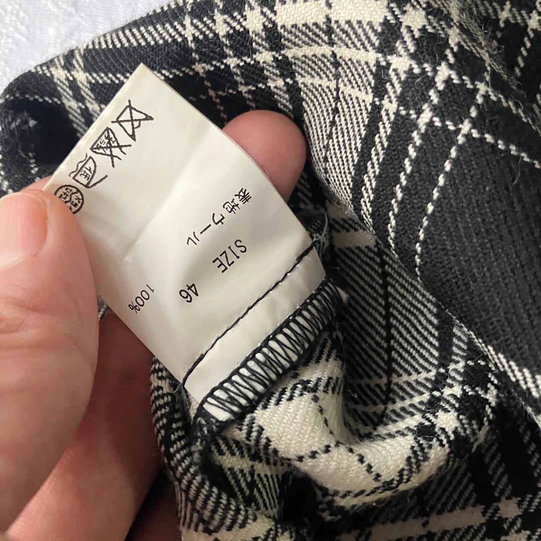 KIDILL Aライン ウール チェックシャツ オンブレチェック - メルカリ