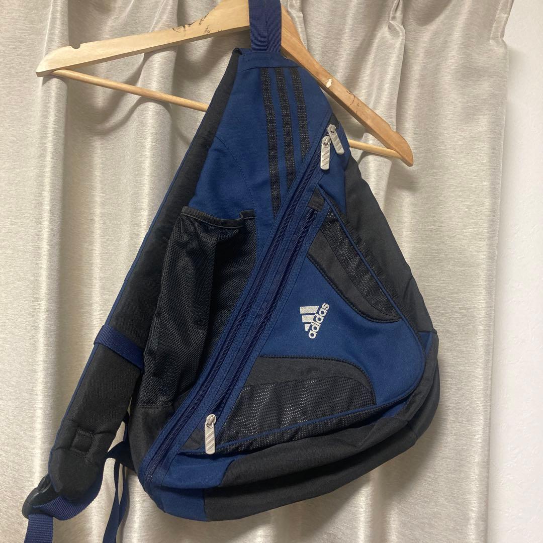 adidas ワンショルダーバッグ y2k 90s 00s スリングバッグ - メルカリ