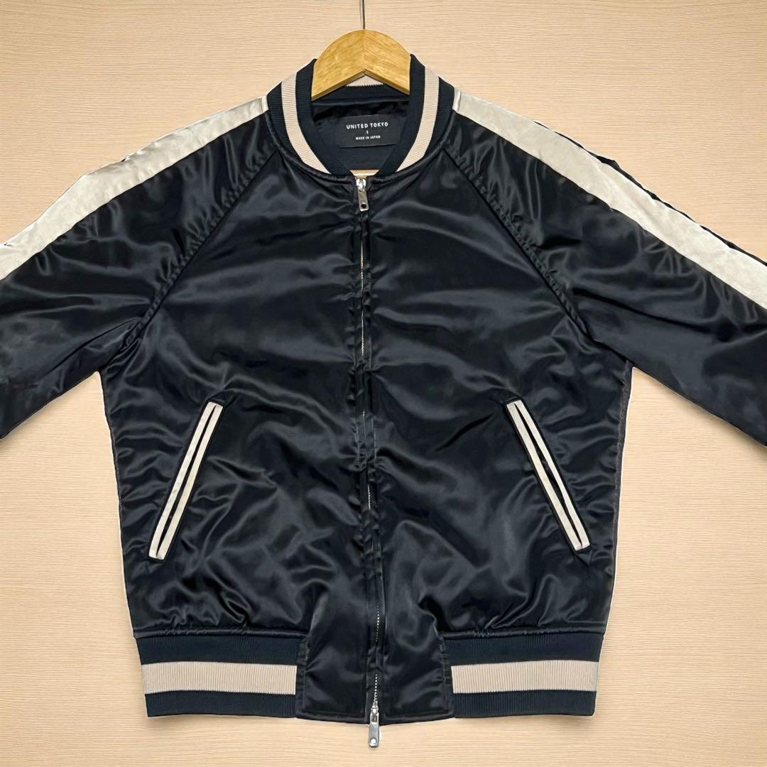 美品】新潟エディション スカジャン 和柄 刺繍 UNITED TOKYO - メルカリ