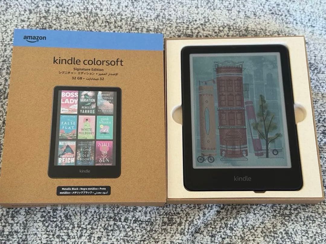 電子書籍リーダー本体 New Amazon Kindle Colorsoft Amazon.co.jp: Amazon Kindle Colorsoft | 16GBストレージ、防水、7