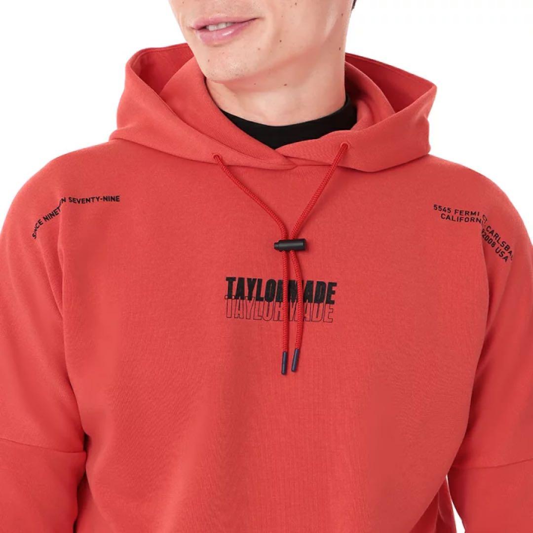 TaylorMade】新品✨Mサイズ メンズ ロゴフード付きトレーナー 秋冬