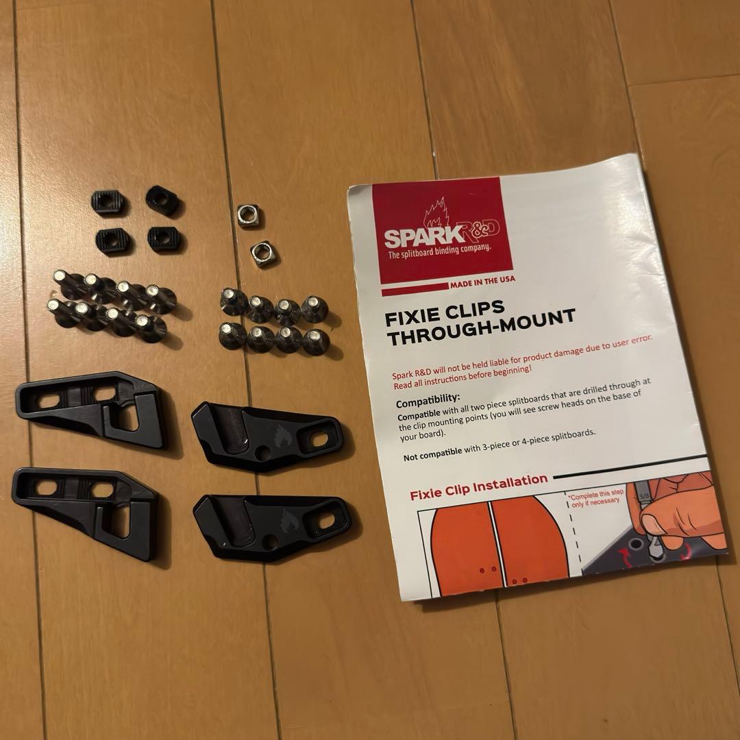 SPARK R&D 社製 FIXIE CLIPS THROUGH-MOUNT - メルカリ