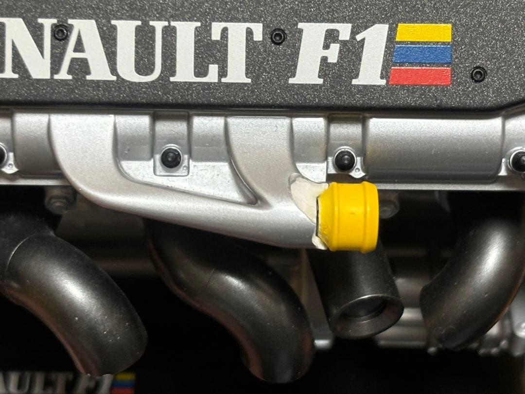 EXCEPTION 1/5 RENAULT F1 RS9 V10 エンジン訳あり - メルカリ