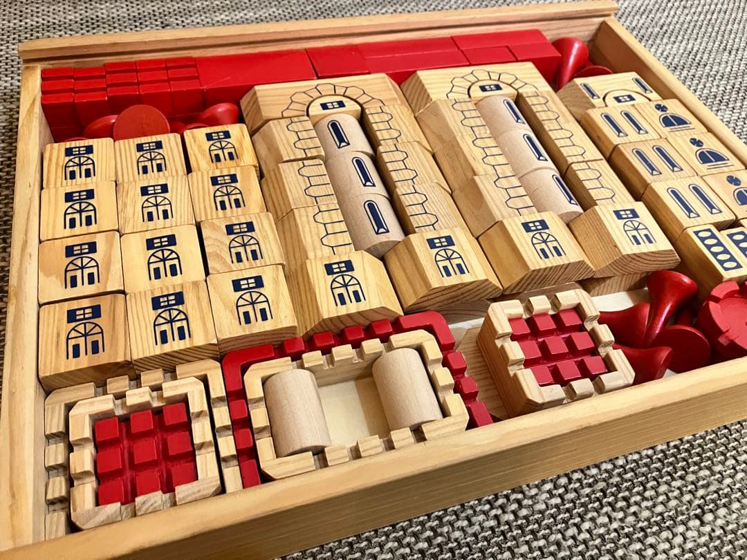 MILAN ミラン キャッスルブロック お城 積み木 レア品 108ピース