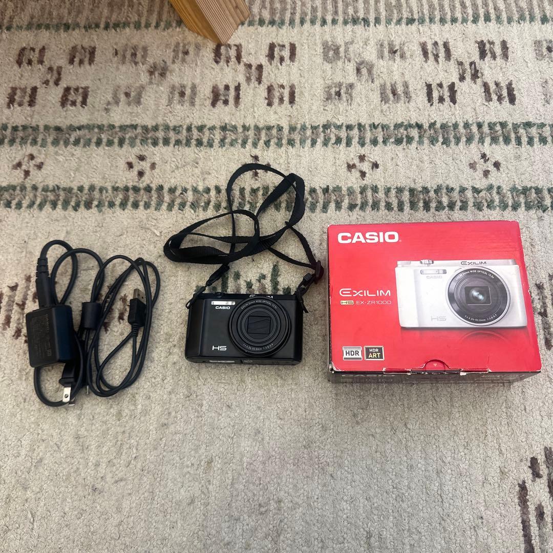 Bamiki　CASIO EXILIM EX-ZR1000　動作確認済 Casio EX-ZR1000 Digital Camera 16.1 MP 12.5x Optical Zoom Flip