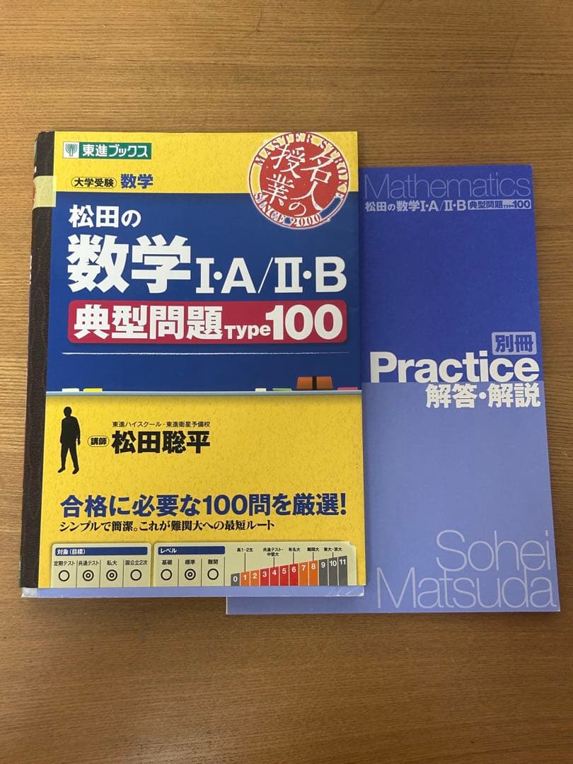 松田の数学 I・A / II・B 典型問題 Type 100 - メルカリ