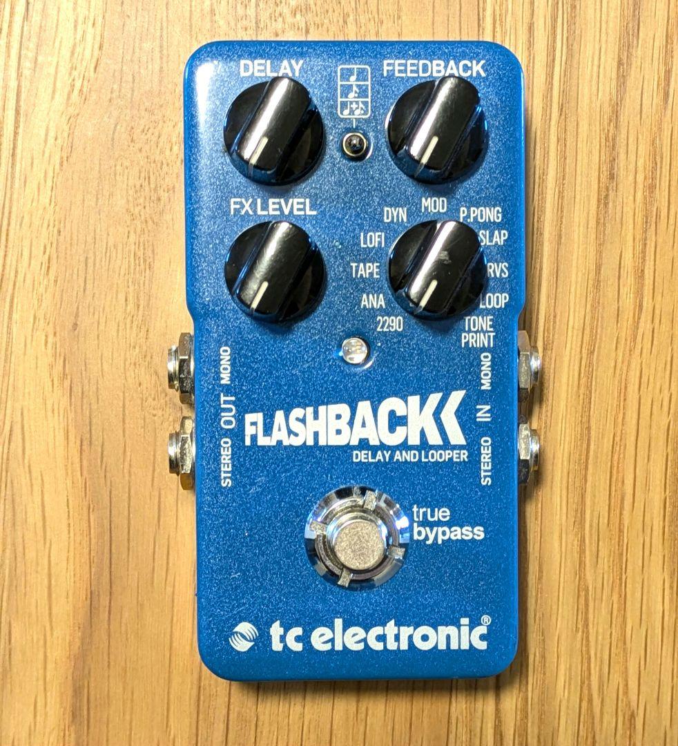 tc electronic FLASHBACK ギターエフェクター Amazon | tc electronic Flash Back DELAY & LOOPER ギター