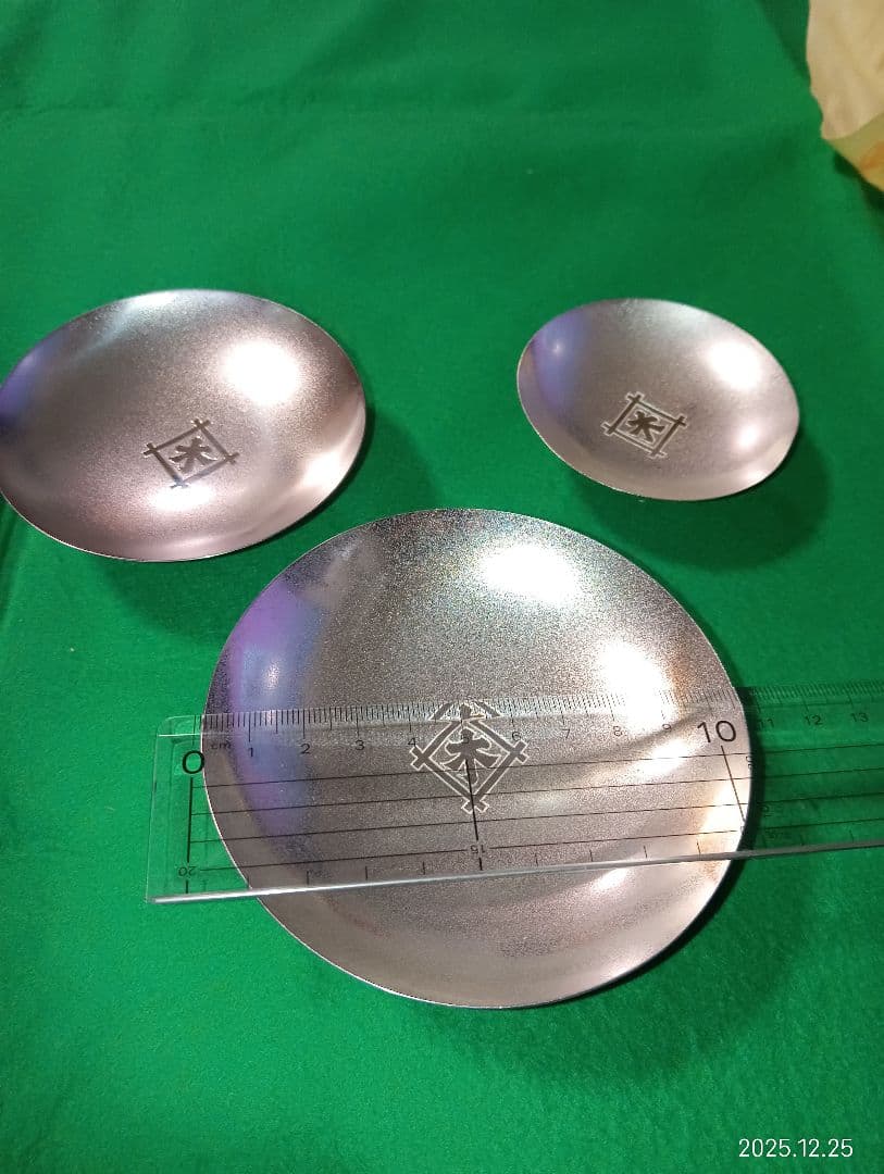 純銀製 三ツ重 ロゴ入り盃 201gの通販｜glewmarket.com