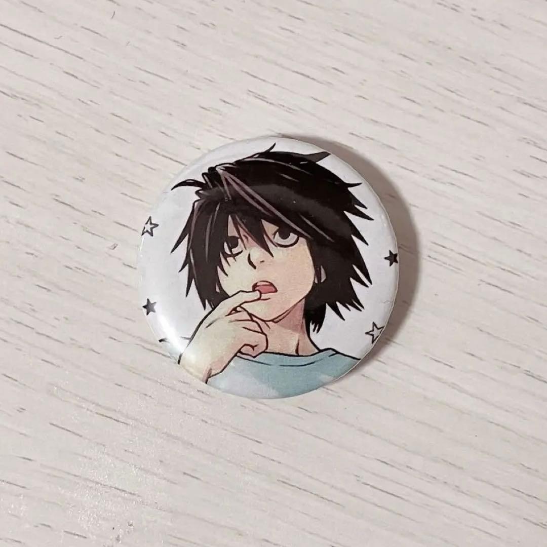 DEATHNOTE デスノート L 缶バッジ - メルカリ