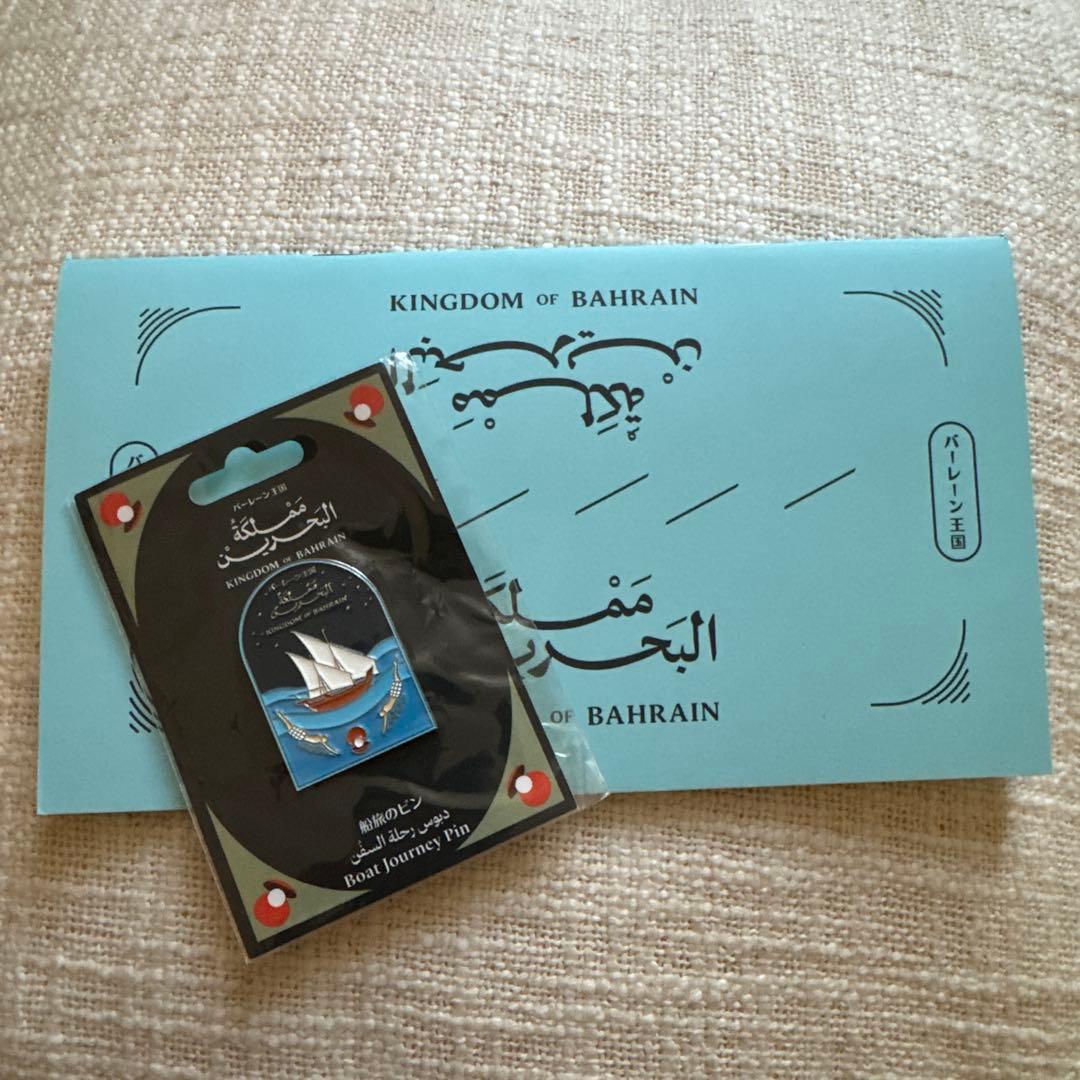 【新品】バーレーン館 ピンバッジ とパンフレット 新品未開封品】大阪関西万博 バーレーン王国 限定ピンバッジ｜Yahoo