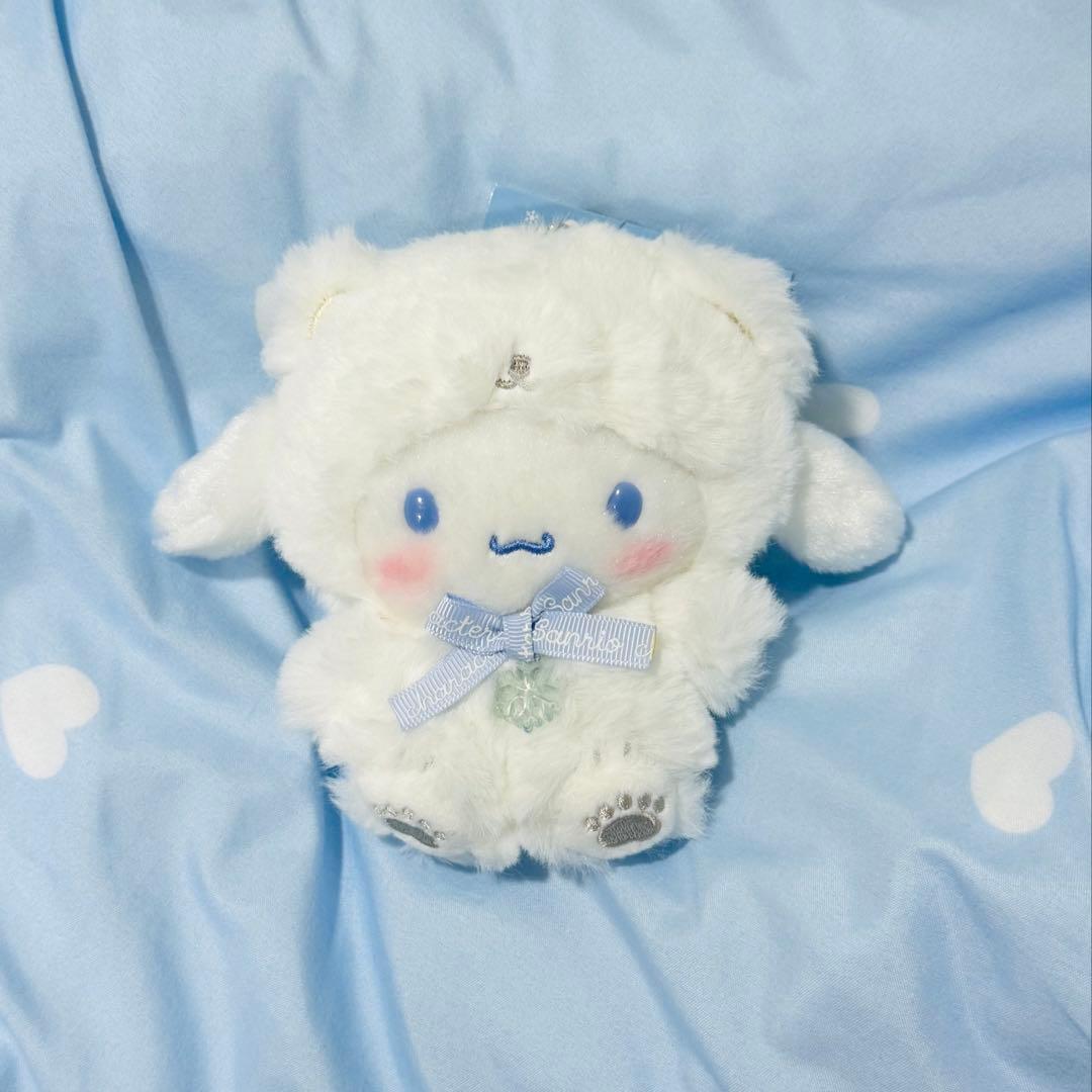 サンリオ しろくま ふわふわスノーデザイン シナモロール ぬいぐるみ