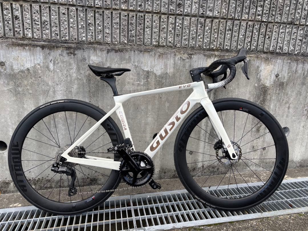 自転車本体 GUSTO Cobra evo sport di2 105 Gusto Cobra EVO DB Sport TE 2024 - Shimano 105 Di2 1x12sp - PRO50C