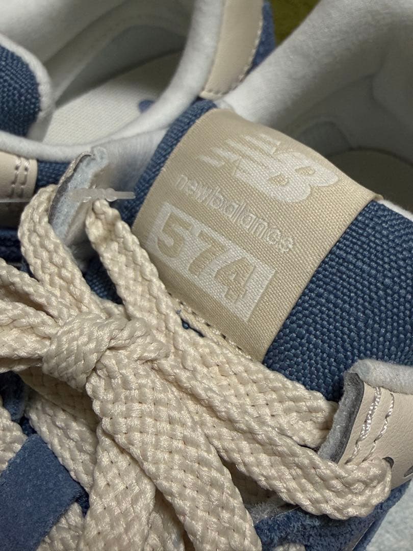 新品New Balance WL574RBS 23.5cm ブルー スニーカー