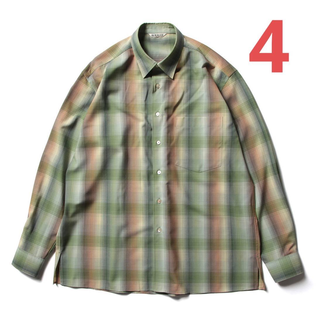 AURALEE オーラリ20aw ウールチェックシャツ 4 最近の買い物vol.144＜AURALEE＞洗える上質ウールのチェックシャツ