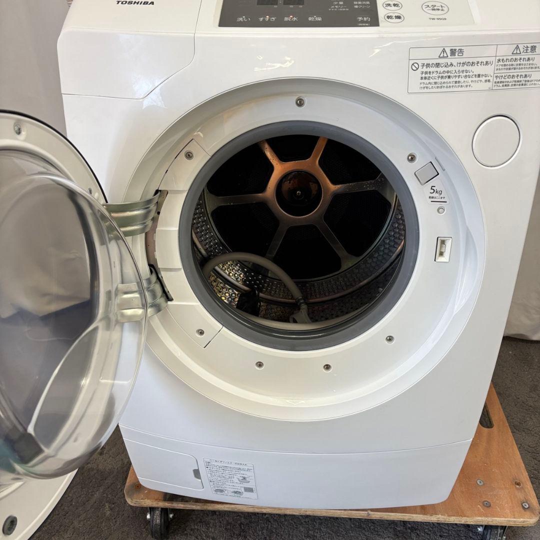 29 ドラム式洗濯機 東芝 9キロ 乾燥 安い 綺麗 左開き 設置無料 - メルカリ