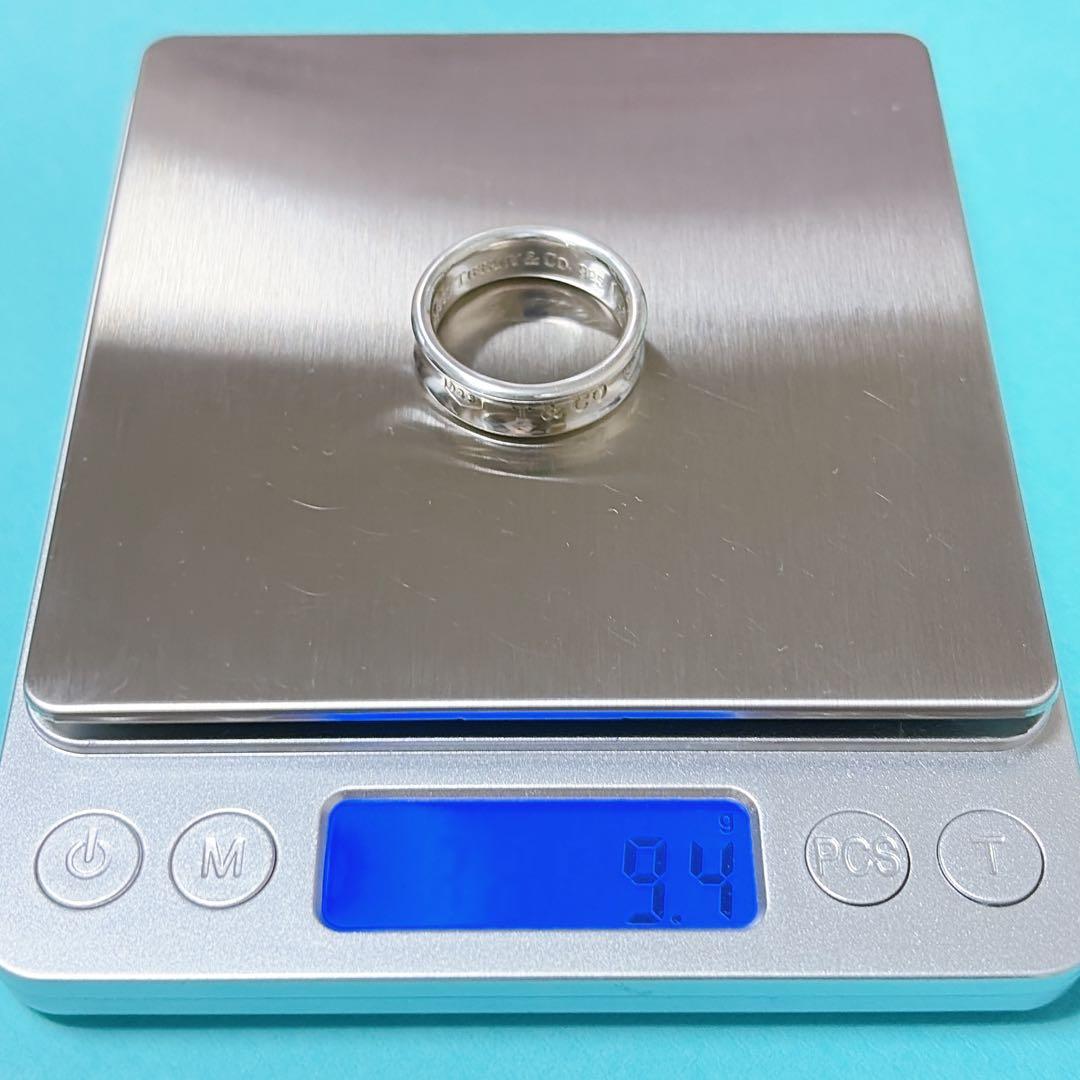 美品】24号 ティファニー 1837 ナローワイドリング シルバー925 - メルカリ