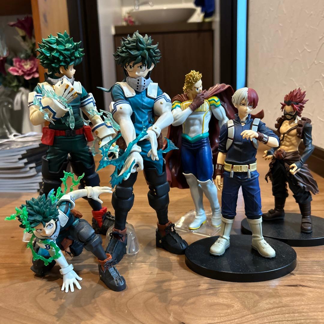 僕のヒーローアカデミア ヒロアカ フィギュア セット 一番くじ 緑谷 轟